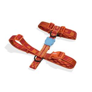 Harnais pour animaux de compagnie Gibson, modèle simple floral en forme de H pour chats et chiens, taille XS, avec boucles rembourrées, décorations en ruban, fabriqué en nylon, polyester et métal - Product Image 1
