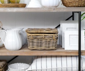 Woodbridge Umweltfreundliche Natürliche Rattan Moderne Mehrzweck-Aufbewahrungsbox mit Deckel - Product Image 3