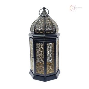 Portavelas de Metal de Lujo para Uso en Interiores |   Decoración Festiva Impermeable y Duradera para el Ramadán, Fiestas y Veladas Románticas - Product Image 3