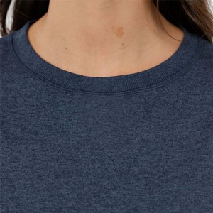 Sudadera de cuello redondo PARA MUJER: atlética, cómoda y absorbente de humedad para correr, gimnasio y ropa informal - Product Image 3