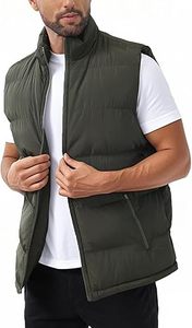 Venta Directa de Fábrica, Chaleco Acolchado con Cremallera Personalizado, Transpirable, de Alta Calidad, para Hombre, Ropa de Invierno Informal, 100% 220g - Product Image 6