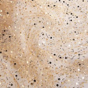 تخفيضات هائلة قزحي الألوان لينة لامع تول الخرز البريق قماش الدانتيل لحفلة موسيقية اللباس حزب المرأة المواد الأزياء - Product Image 3