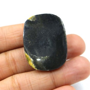 Jaspe Abejorro Natural, Cabujón de Piedra Preciosa, Jaspe Amarillo, Piedra Suelta Lisa, Proveedor Mayorista para Joyería - Product Image 2