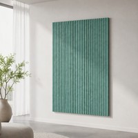 Panneau acoustique en fibre de polyester 2400x1200mm Kuswave |   Panneau acoustique intégré en feutre acoustique thermoformé PET pressé en 3D