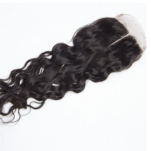 Extensiones de Cabello Humano Remy Indio Virgen de Alta Calidad 4x4 HD con Cierre, Ondulado Rizado, Cutícula Alineada, Doble Trama a Máquina, Precio Económico - Product Image 3