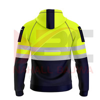 Venta al por mayor Hoddies de trabajo de construcción con bolsillos dobles Hoddies DE SEGURIDAD reflectantes de alta visibilidad.