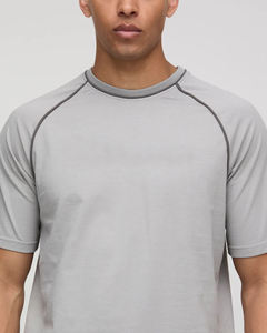 OEM/ODM Contrast Stitch Training & Gym Wear <b>Shorts</b> and T Shirt Set Custom Printed Logo 2 Piece Hip hop Style <b>Shorts</b> Set <b>for</b> <b>Men</b> - Product Image 5