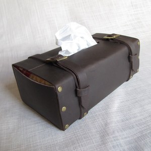 Handmade Leather Napkin Holder Western Dining Room Decor <b>Desk</b> Leather Housewarming Handmade <b>Gift</b> For The Home LBTC-0057 - Product Image 6