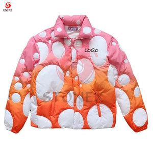 <b>Men's</b> Premium Quality <b>Canvas</b> Puffer <b>Jackets</b> Breathable Windproof Custom Logo Streetwear Winter Fashion - Product Image 1