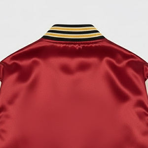 Chaqueta de Béisbol Satinada Vintage Personalizada para Hombre, Venta Caliente, Chaquetas Varsity Satinadas de Alta Calidad para Hombre, Ropa Casual, en Cantidad al por Mayor - Product Image 6