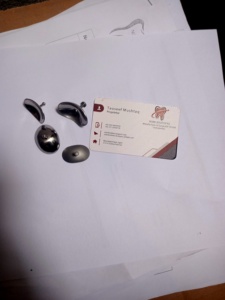 Escudo de cornea de acero inoxidable alemán, Protector ocular láser - Product Image 6