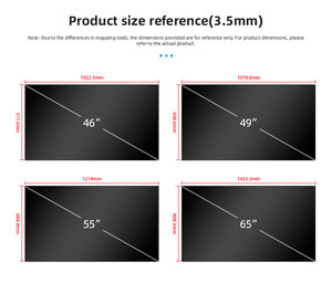 Monitor <span class=keywords><strong>de</strong></span> Video Wall LCD con Panel BOE <span class=keywords><strong>de</strong></span> 65 Pulgadas, Bisel Ultra Delgado <span class=keywords><strong>de</strong></span> 3.5mm, Controlador <span class=keywords><strong>de</strong></span> Pantalla <span class=keywords><strong>de</strong></span> Empalme con Animación para Publicidad - Product Image 4