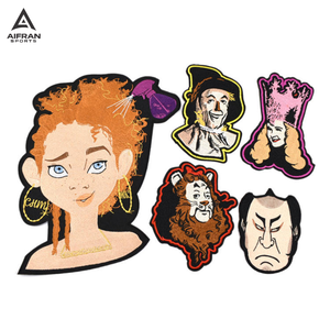 Emblèmes informatisés à haute couture Aifran - Badges 3D en relief avec logo et fermeture auto-agrippante pour équipement professionnel - Product Image 3