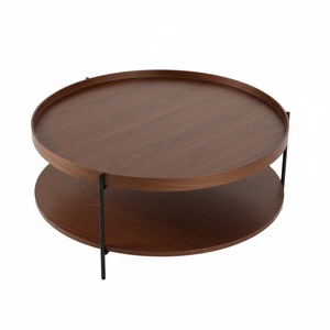 Mesa de Centro de Madera de Mango con Tapa de Cristal, Forma Rectangular, Perfecta para Decoración del Hogar, Muebles Hechos a Mano - Product Image 2