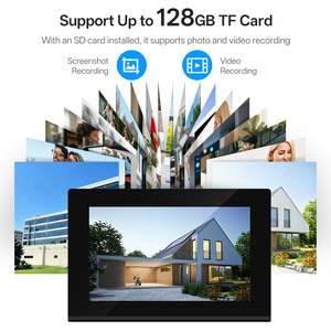 Sistema de Videoportero Inteligente Tuya de 2 Cables, Teléfono de Puerta WiFi con Ángulo Amplio de 170°, Desbloqueo por Contraseña RFID, Cámara HD de 2MP, Videollamada Bidireccional - Product Image 4