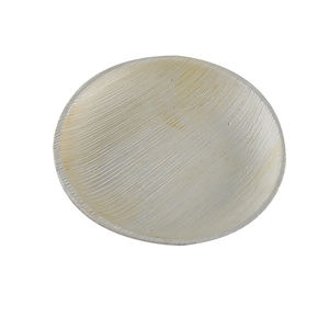 Assiettes jetables biodégradables les plus vendues Assiettes en feuille de palmier de forme ronde disponibles en différentes tailles - Product Image 1