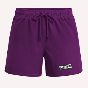 Pantalones Cortos Deportivos de Poliéster de Secado Rápido con Logotipo Personalizado para Hombre, Cintura Elástica con Cordón, Material de Entrenamiento, Personalización Disponible - Product Image 3