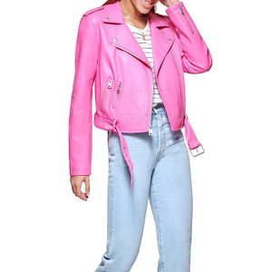 Ropa de Moda Urbana para Mujer, Chaqueta de Cuero, Chaquetas de Talla Grande, Chaquetas Cortas de Cuero para Mujer - Product Image 4