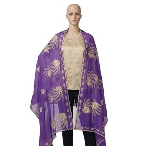 ผ้าคลุมไหล่ชีฟองแอฟริกันสำหรับฤดูร้อน ขายส่ง 12 ชิ้น ชุดผ้าคลุมฮิญาบปักลายดอกไม้ประดับเพชรพลอย สำหรับผู้หญิงมุสลิม ระบายอากาศได้ดี เหมาะสำหรับสวมใส่ทุกวัน - Product Image 1