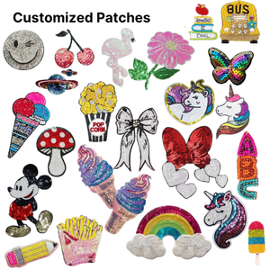 Comprar vestido sin mangas de retazos de lentejuelas personalizado para niñas, ropa de calidad asegurada para niños, parches bordados bonitos personalizados, vestido para niños - Product Image 5