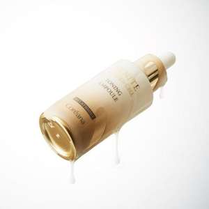 Kit d'ampoules tonifiantes Senite OBM Golden Cell 100ml – Sérum anti-rides éclaircissant à la vitamine C et à l'or 24K pour usage domestique - Product Image 1