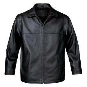 Veste en cuir décontractée pour homme, automne-hiver, fermeture éclair, vêtements pour homme, veste en cuir à manches longues, veste de mode, veste de moto pour homme - Product Image 5
