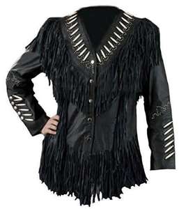 STYLISH FRINGED <b>SUEDE</b> LEATHER <b>JACKETS</b> - Product Image 5