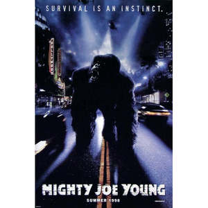 Carte postale Mighty Joe Young, design moderne, en papier, pour utilisation murale - Product Image 1
