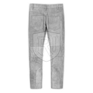 Pantalon en cuir pour homme ROMEO INDUSTRY, best-seller, design unique, coupe droite, respirant, écologique, léger, style décontracté - Product Image 2