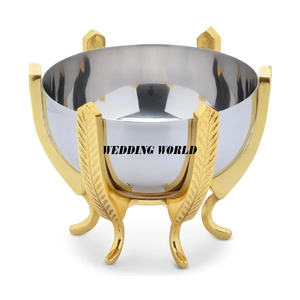 ชามช็อกโกแลตโลหะวินเทจ งานสั่งทำพิเศษ ชามขนมหวานสุดหรู ขายดี ดีไซน์ใหม่ - Product Image 3