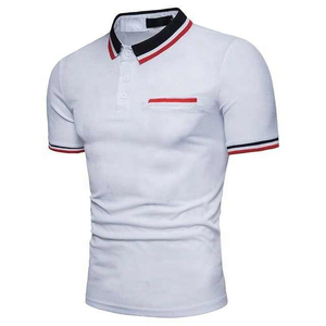 Hombre de diseño personalizado para Polos Tela de punto de ajuste elegante y cómodo para ropa informal - Product Image 5