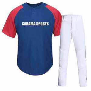 Venta caliente ropa deportiva conjuntos de uniformes de béisbol Partido de entrenamiento uniforme de béisbol con precios razonables - Product Image 1