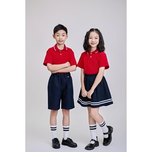Chemise d'uniforme scolaire en polyester pour enfants, absorbant la transpiration et durable, pour garçons et filles - Product Image 6