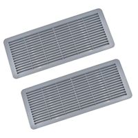 Rejilla de cortina de techo solar para Mercedes Clase S (W140) -GRIS 2 piezas