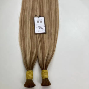 Extensiones de cabello virgen vietnamita alineado con cutícula a precio de fábrica, materia prima brasileña, Color Balayage ondulado, proveedor de alta calidad - Product Image 1
