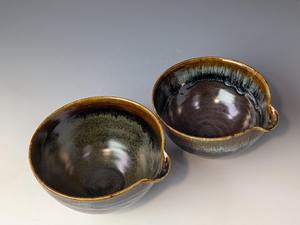 Tazón de Cerámica Hecho a Mano con Estampado Colorido, Opción Económica para Servir en Familia, Tazón de Cerámica Redondo y Profundo Ideal para Fideos - Product Image 6