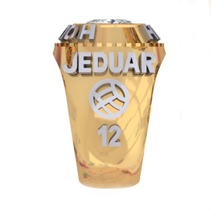 แหวนผู้หญิงสีสันสดใส10K ทำจากแล็บสีทองสดใส VVS2หรูหราสง่างามทันสมัยทันสมัยทันสมัยและอินเทรนด์สำหรับงานแต่งงานครบรอบปี - Product Image 2