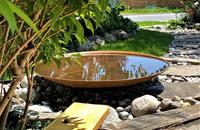 Brasero extérieur en acier pour patio, jardin, cour arrière, foyer à bois avec écran anti-étincelles