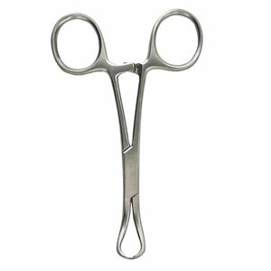 ที่หนีบผ้าขนหนูด้านหลังเกรดสูงทำจากสเตนเลสสตีลเยอรมัน4.5นิ้วที่รัดผ้าเช็ดตัวสำหรับห้องผ่าตัด - Product Image 4