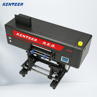 Mesin Printer UV DTF 3 Heads I1600U A3 30cm Roll to Roll, Mesin Label Kristal Otomatis, Mesin Cetak Stiker UV untuk Hadiah