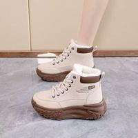 Chaussures décontractées pour femmes, nouvelle collection hiver, chaudes, à semelle souple et compensée, pour le sport, les loisirs, l'extérieur et le quotidien, prix de gros direct usine