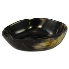 Bol à salade moderne en corne de buffle véritable, écologique, décoration de table naturelle, fabrication artisanale exquise, décoration d'intérieur, prix bas - Product Image 4