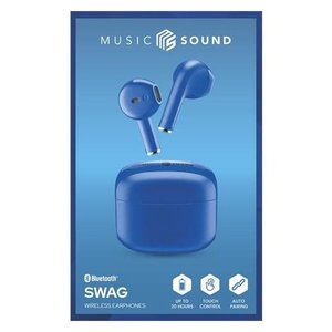 ไมโครโฟนบลูทูธ อุปกรณ์เสียงเพลง Swag Tws สีฟ้า BTMSTWSSWAGB - Product Image 2