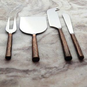 มีดเนยสแตนเลสแบบใหม่ อุปกรณ์ครัว ช้อนส้อมโลหะ ราคาขายส่ง เครื่องมือตัดชีส สำหรับตกแต่งโต๊ะอาหาร - Product Image 1