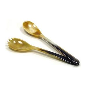 Ensemble de couverts de luxe en corne de buffle, cuillères et fourchettes à caviar, vaisselle de luxe en corne de buffle pour votre table de cuisine - Product Image 1