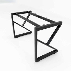 Escritorio Moderno Minimalista KConcept HBKC002 120x60 con Patas de Hierro Ensambladas, Plegable y Automático, Mueble de Oficina para Dormitorio - Product Image 3