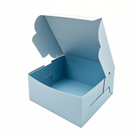 Biodégradable Design Personnalisé Pliable De Qualité Alimentaire Boulangerie Papier Mochi Donut Vitrine Mat Logo Cookie Pâtisserie Gâteau Snacking