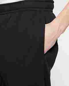 2025 Latest High Quality Customized Logo Cotton Polyester Unisex Wide Jogger Sweatpants Polyester Straight <b>Leg</b> Sweatpants Men - Product Image 5