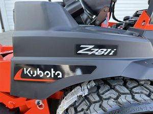 2025 Kubota Z781 Tondeuse à gazon de qualité commerciale Système de coupe avancé efficace à rotation zéro pour l'entretien intensif de la pelouse - Product Image 5