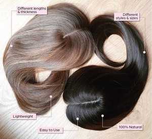Améliorez votre style avec des extensions de cheveux humains de qualité supérieure et des perruques à faible entretien et faciles à coiffer - Product Image 3